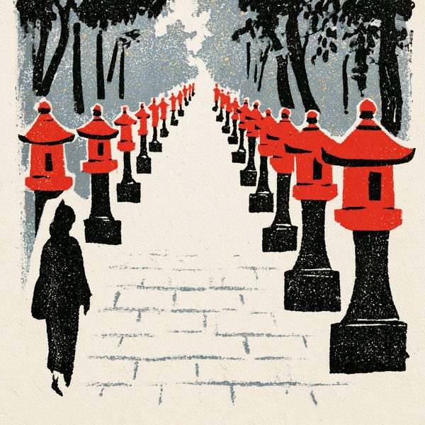 参道は端を歩く｜神社参拝の作法